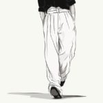 how to draw baggy pants
