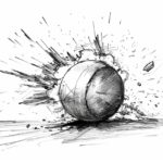 how to draw a bomb