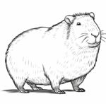 How to draw a Capybara