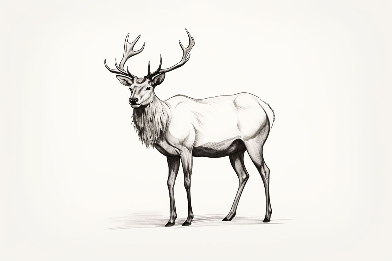 How to Draw an Elk Yonderoo