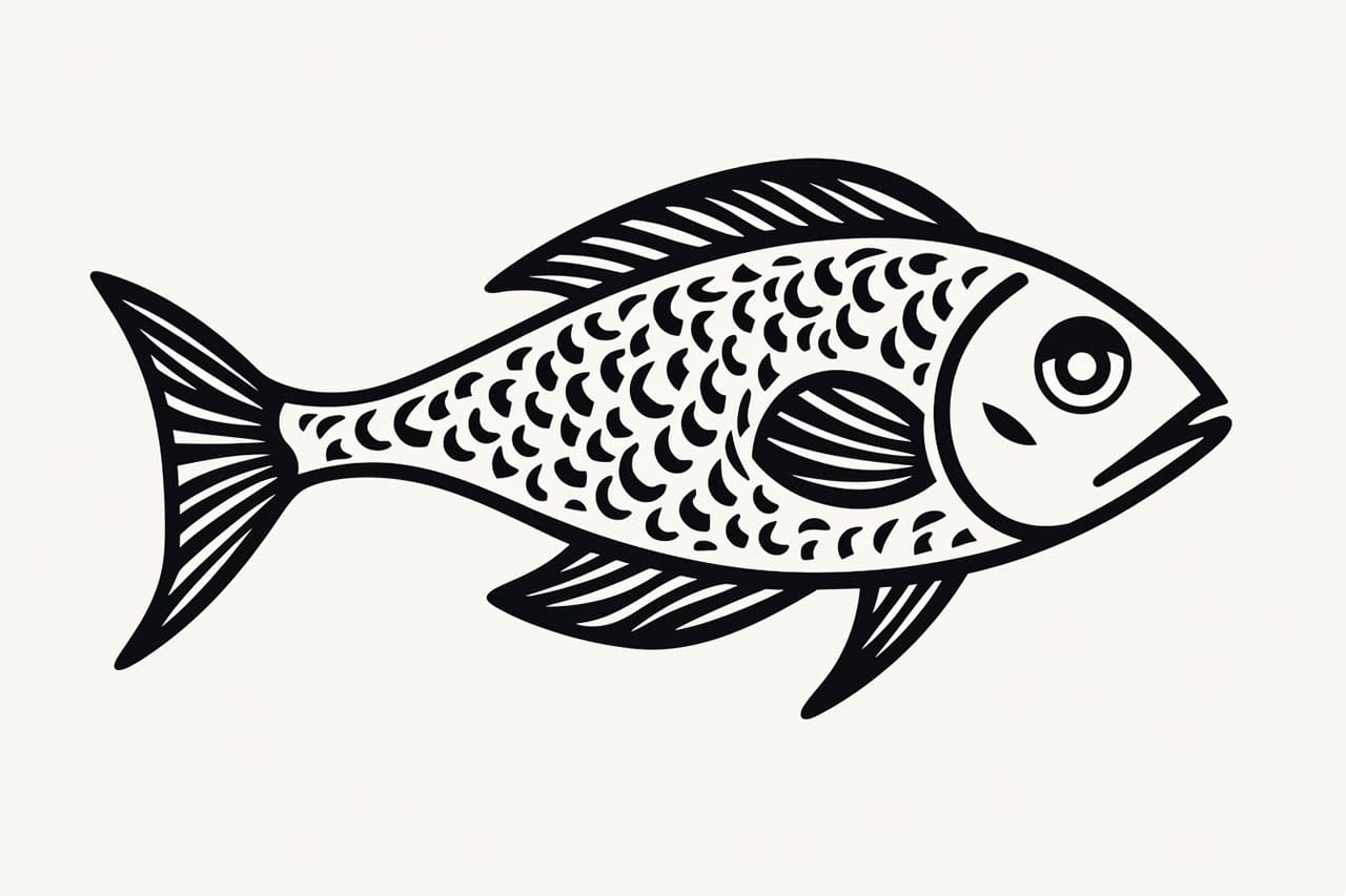 How to Draw Fish Easy - Yonderoo