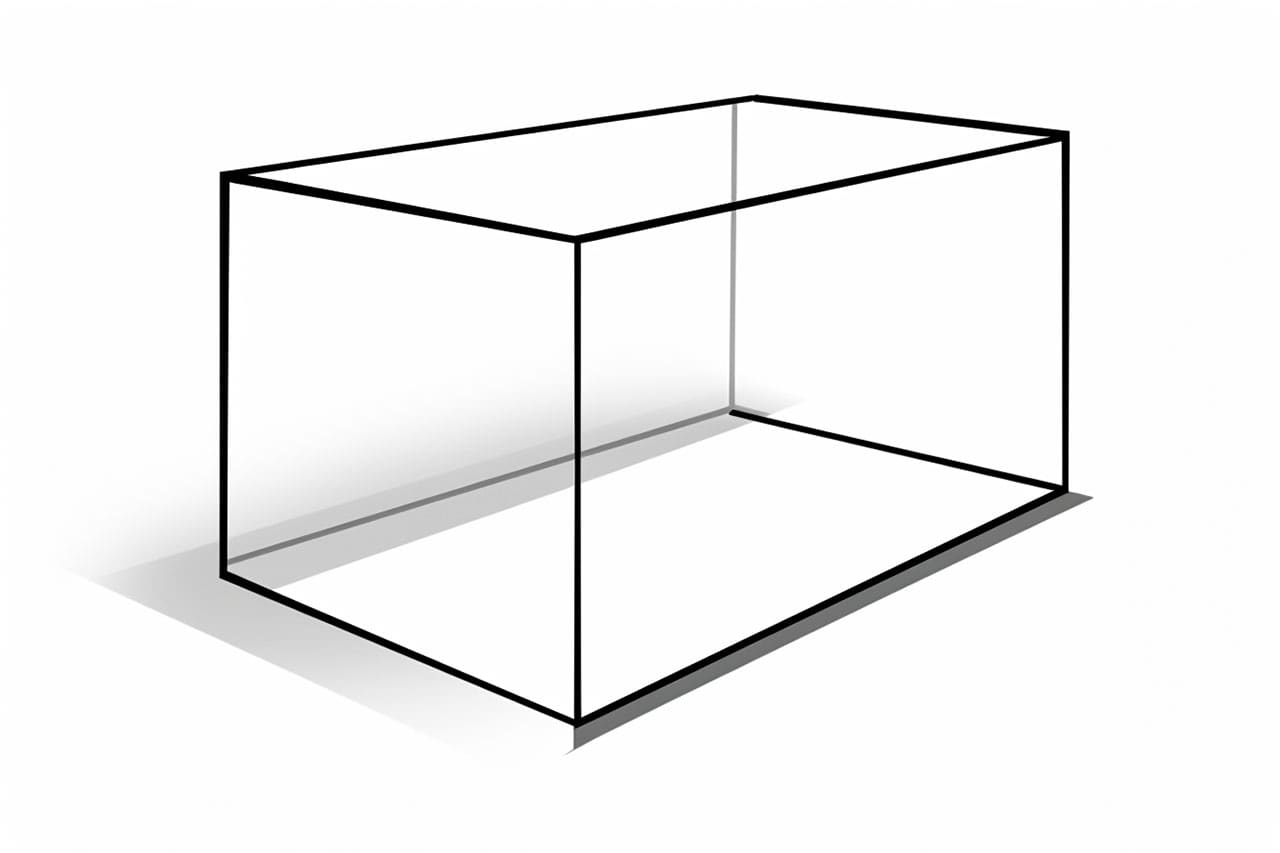 How to draw a rectangular prism