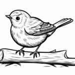 How to draw a robin