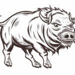 How to draw a warthog