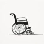 how to draw a wheelchair