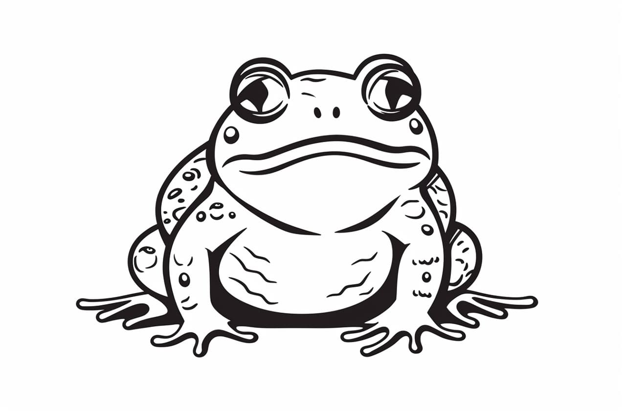 How to Draw a Toad - Yonderoo