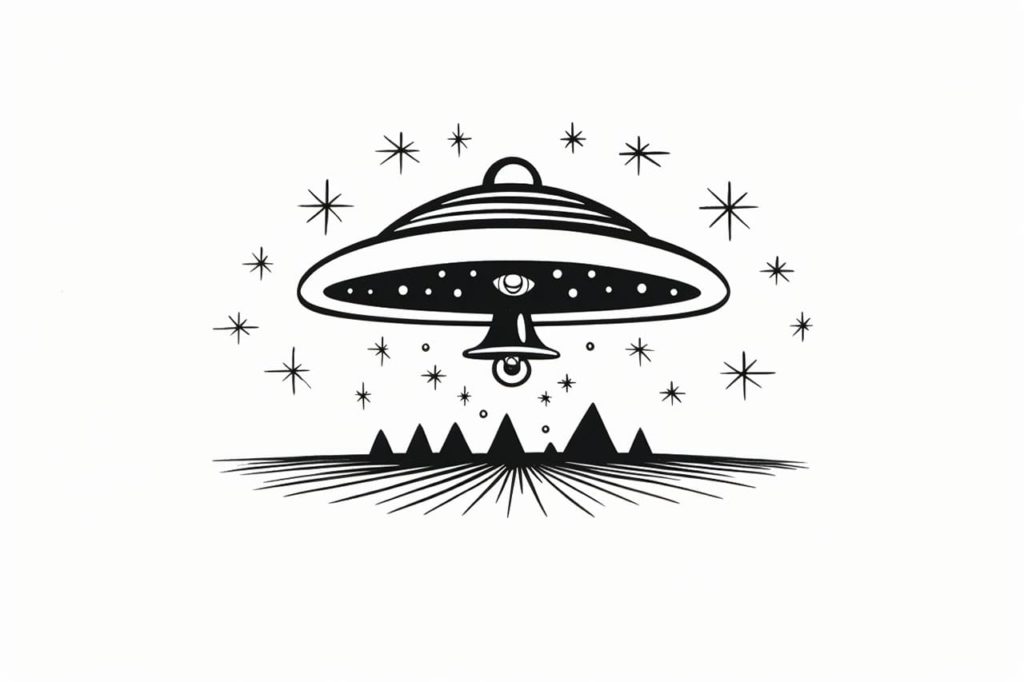 How to Draw a UFO - Yonderoo