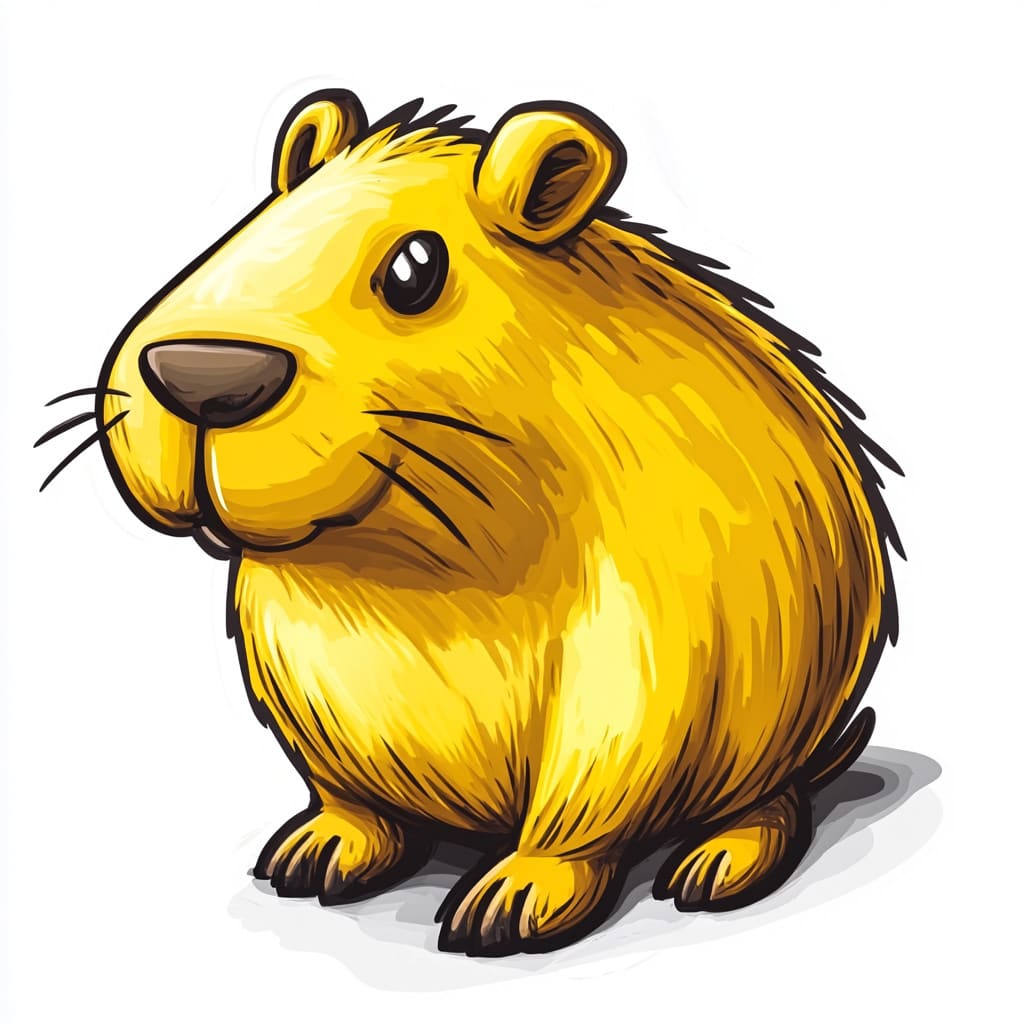 logo of a capybara