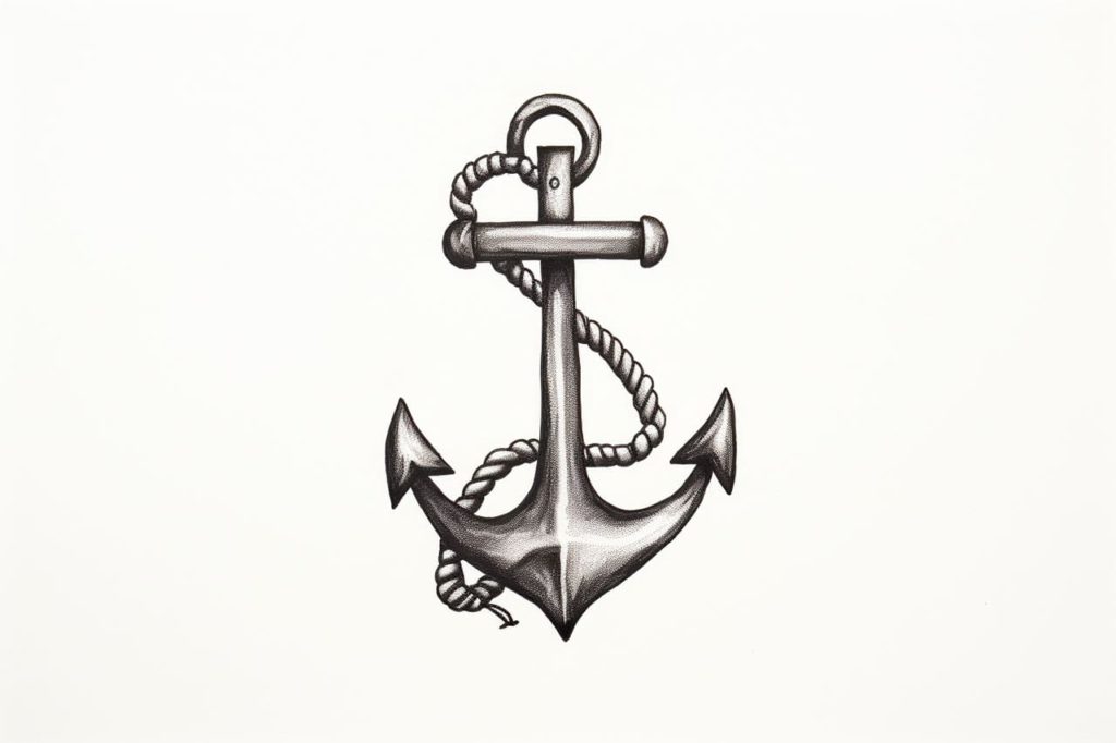 How to Draw an Anchor - Yonderoo