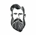 How to draw a beard