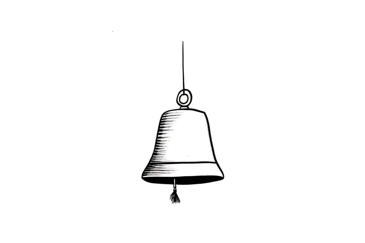 How to draw a bell