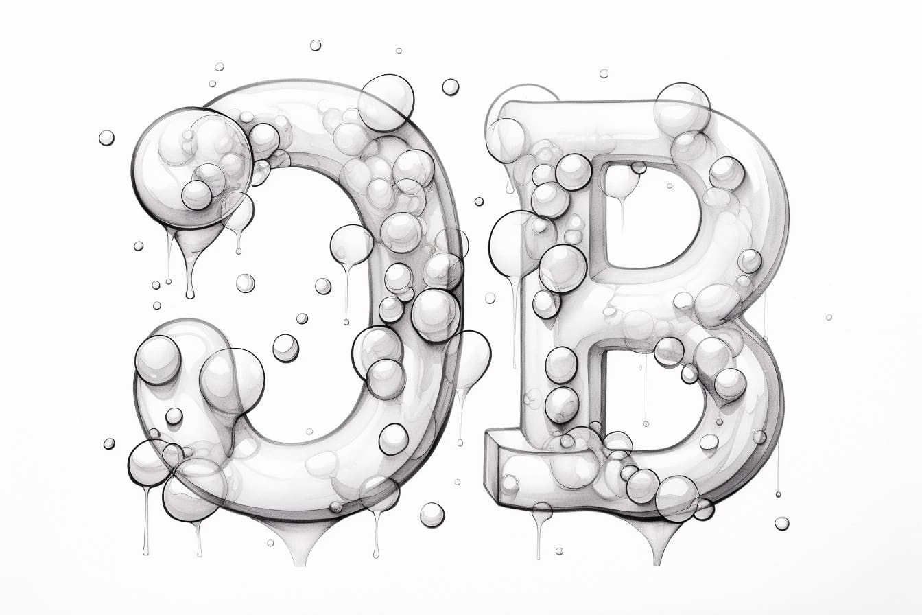 How to draw bubble letters