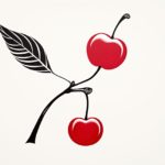How to draw a cherry