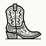 How to draw Cowboy boots