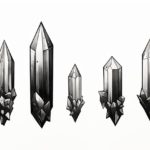 How to draw crystals