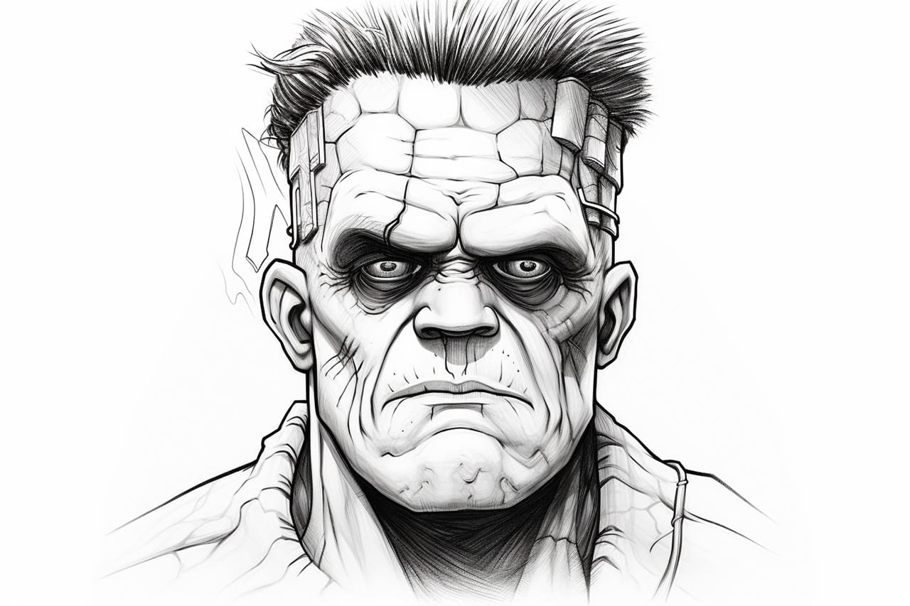 How to Draw a Frankenstein