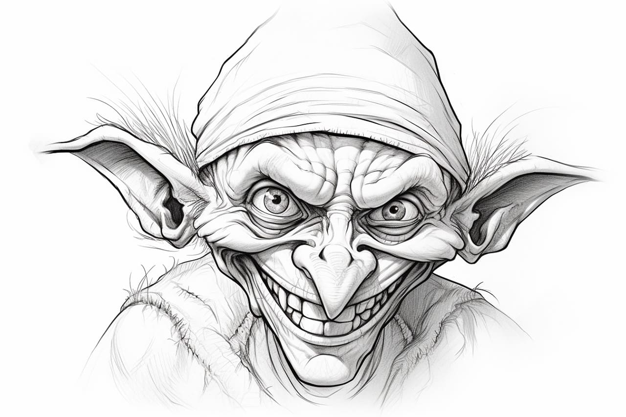 How to Draw a Goblin in 10 Easy Steps
