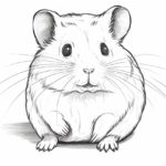 How to draw a Hamster