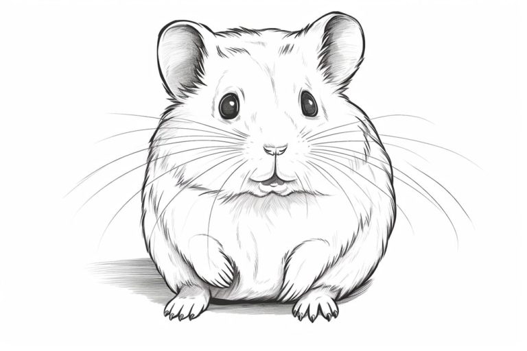 How to draw a Hamster