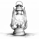 How to draw a lantern
