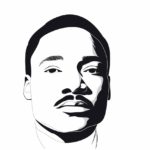 How to draw Martin Luther King Jr