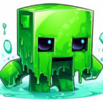 How to draw a Minecraft Creeper