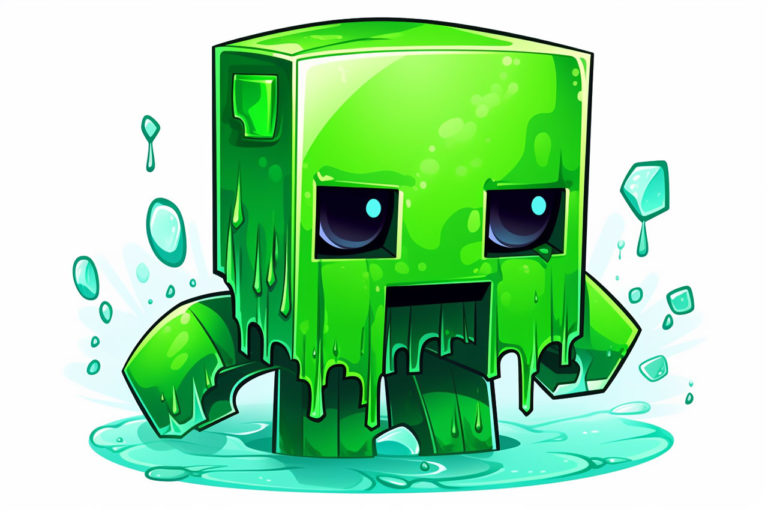 How to draw a Minecraft Creeper