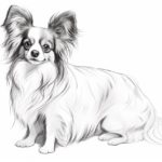How to draw a Papillon
