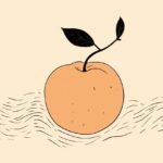 How to draw a peach