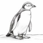 How to draw a penguin