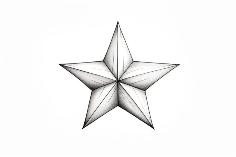 How to draw a perfect star
