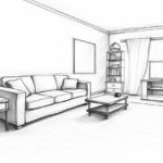 How to draw a room