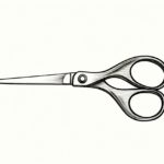 How to draw scissors