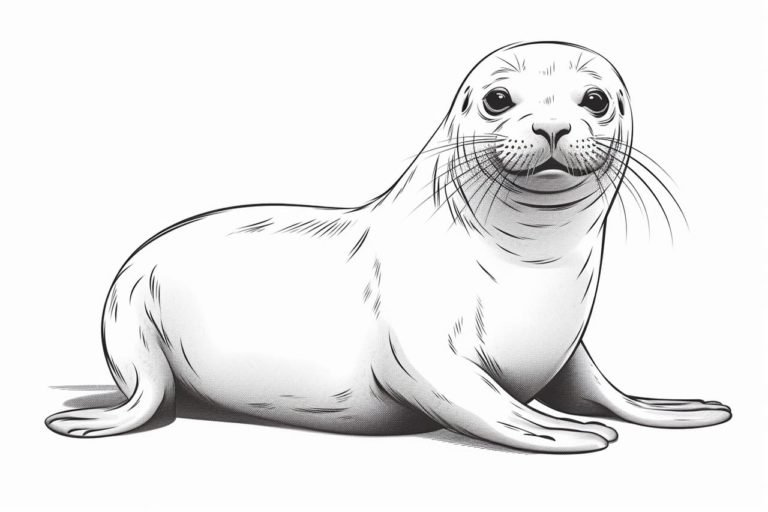 How to draw a seal
