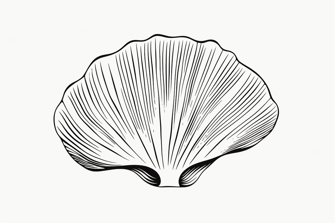 How to draw a shell