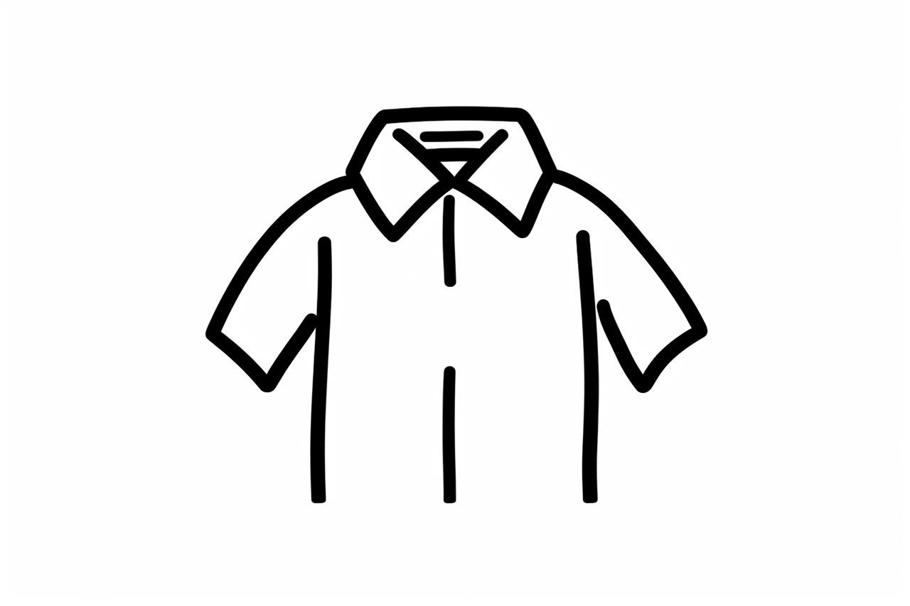 How to draw a shirt