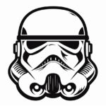 How to draw a stormtrooper