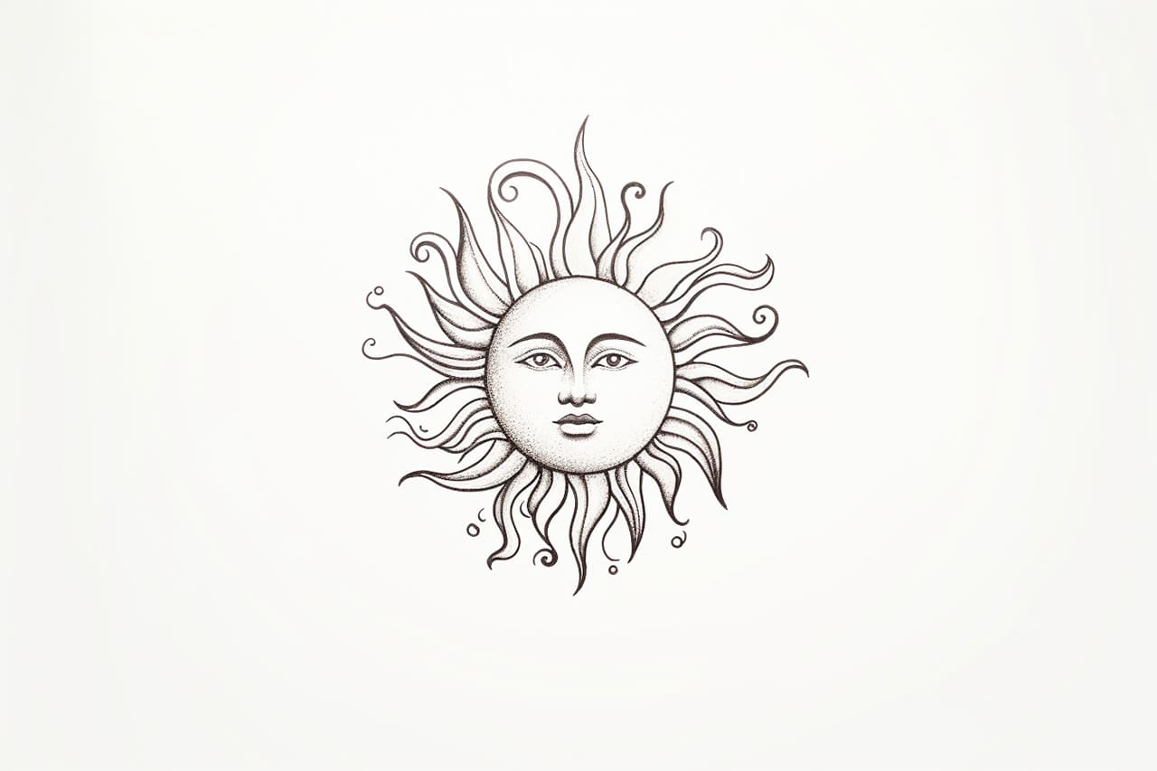 How to draw a Sun