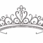 How to draw a tiara
