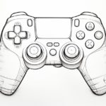 How to draw a video game controller