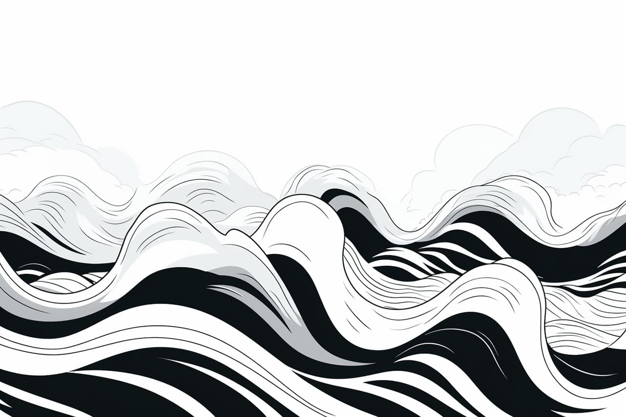 How to draw waves