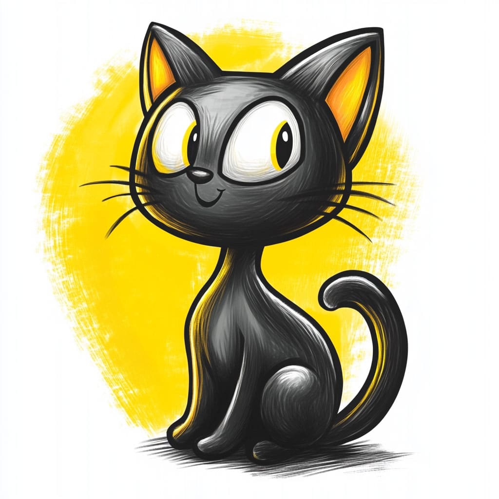 black cat logo