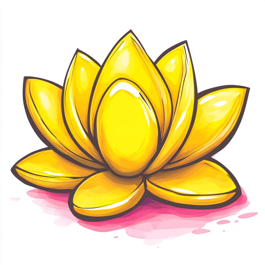 logo of a lotus flower