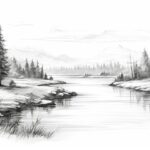 How to draw a river