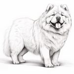 How to draw a Chow Chow