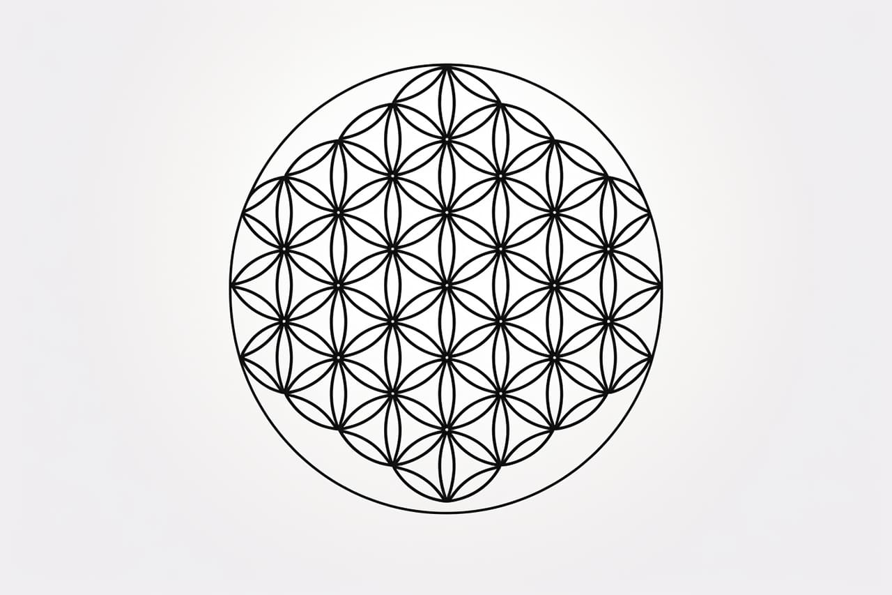 How to draw a Flower of Life