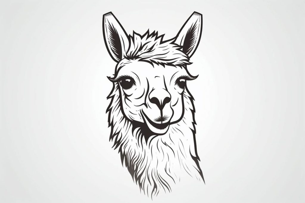 How to Draw a Llama - Yonderoo