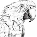 How to draw a Macaw