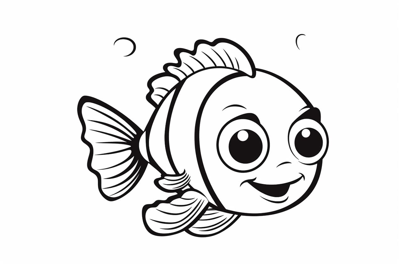 How to draw Nemo