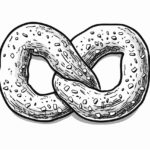 How to draw a pretzel
